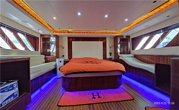 惠州豪华游艇卧室